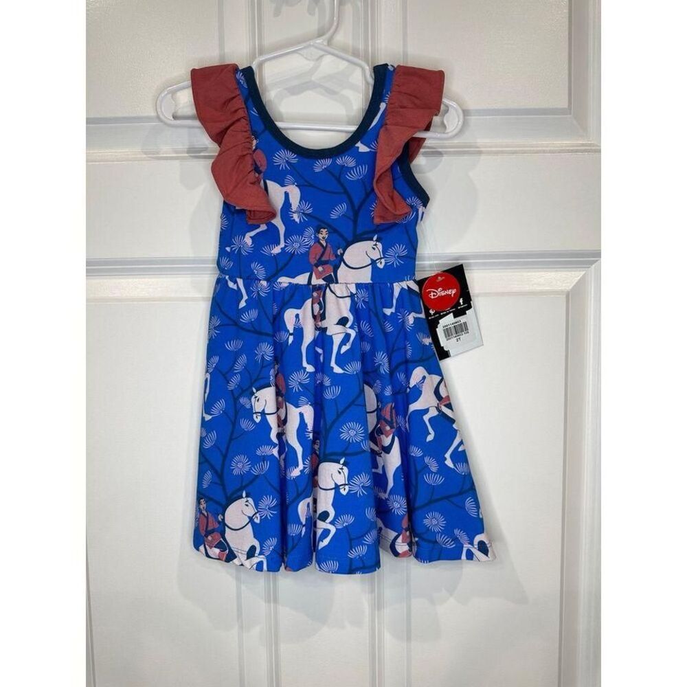 Rags to‎ Raches Disney Mulan Dress Size 2T NWT